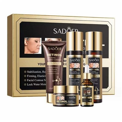 SADOER RETINOL ANTI AGING SKIN KIT - SET OF 5 PIECES