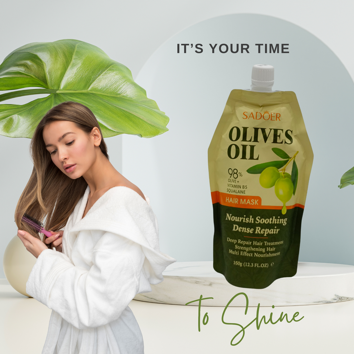 HAIR MASK NATURAL - OLIVE OIL